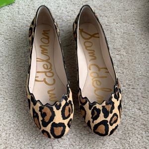 Never Worn Sam Edelman Cheetah Flats